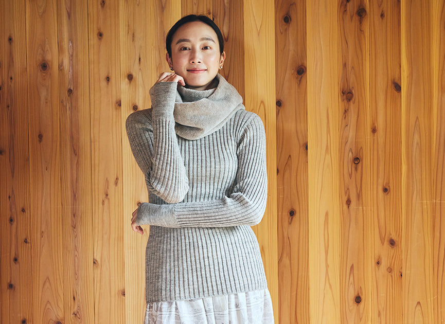 ぬくもりあふれるコーデのポイントに