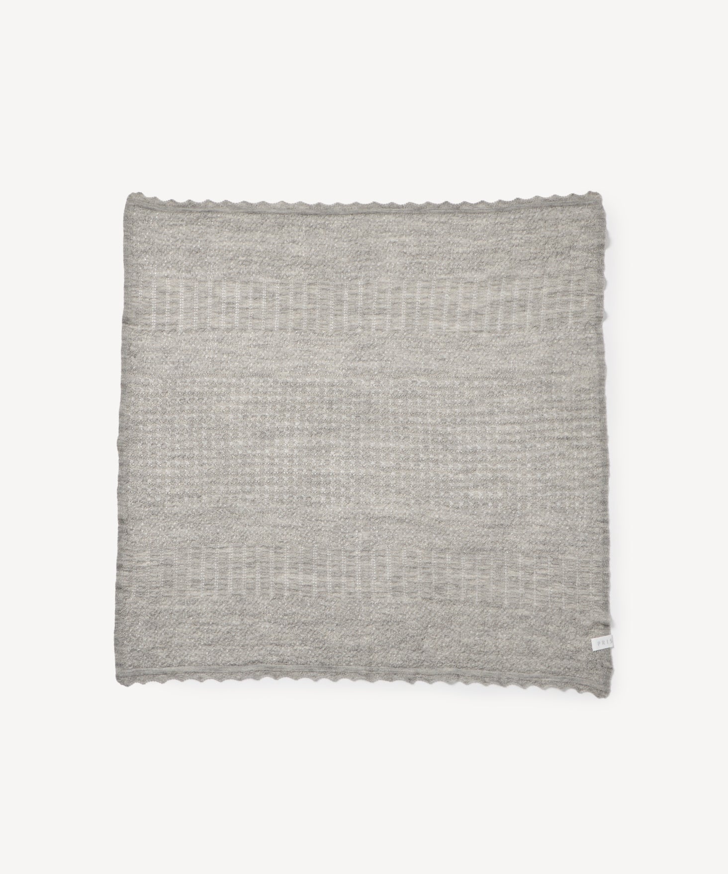 アルパカレーシーニットスカーフ