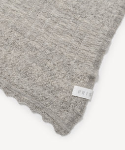 アルパカレーシーニットスカーフ