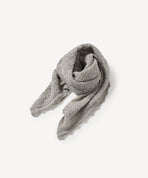 アルパカレーシーニットスカーフ