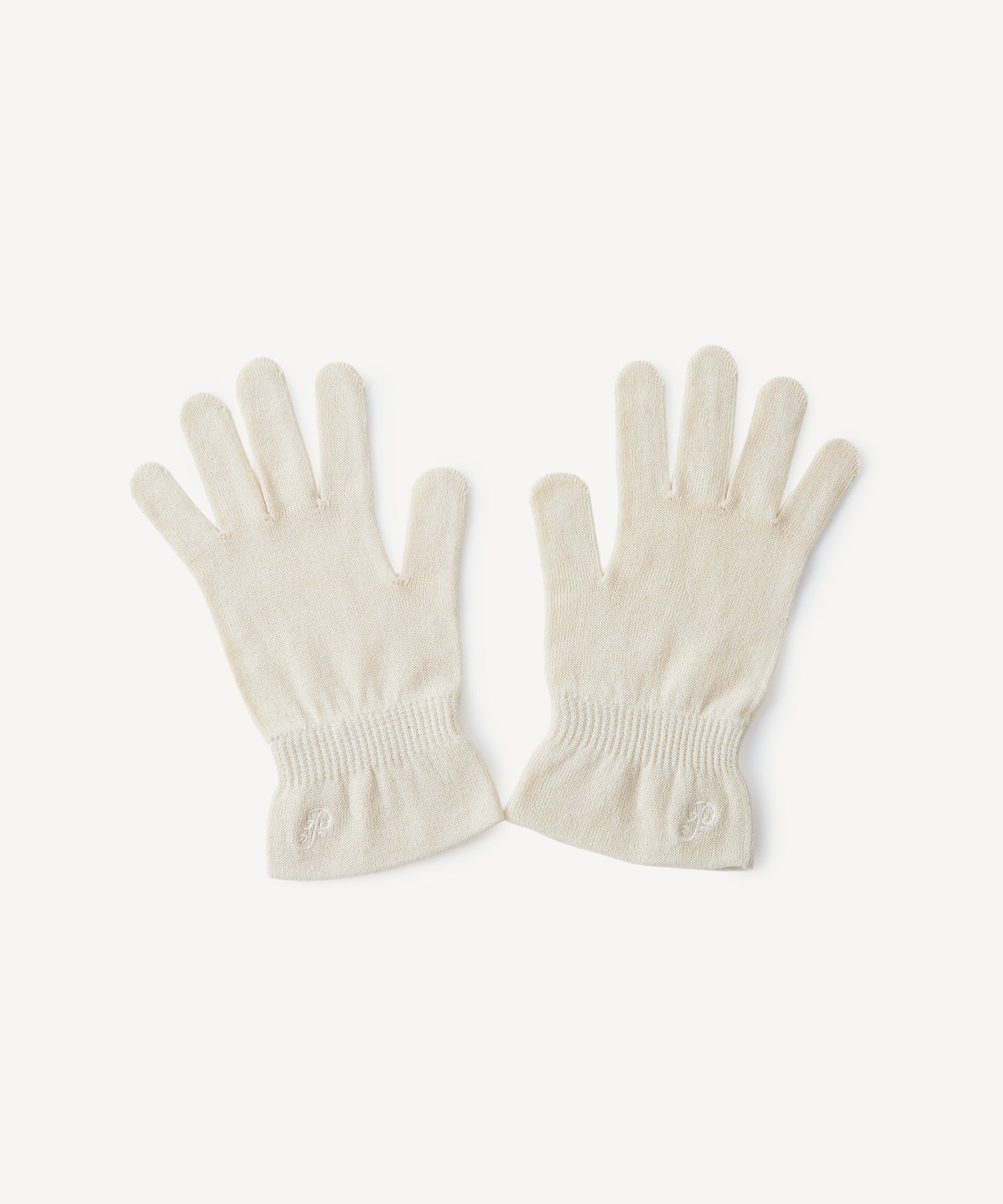 【潤いフェア】刺繍付き保湿手袋