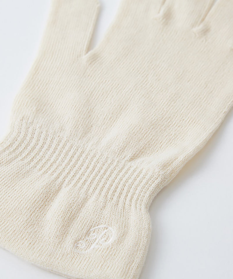 刺繍付き保湿手袋