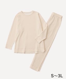 【受注生産】ドルマンパジャマ（やわらかエアニット）