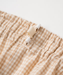 【着衣初め】ギンガムチェックパジャマセット