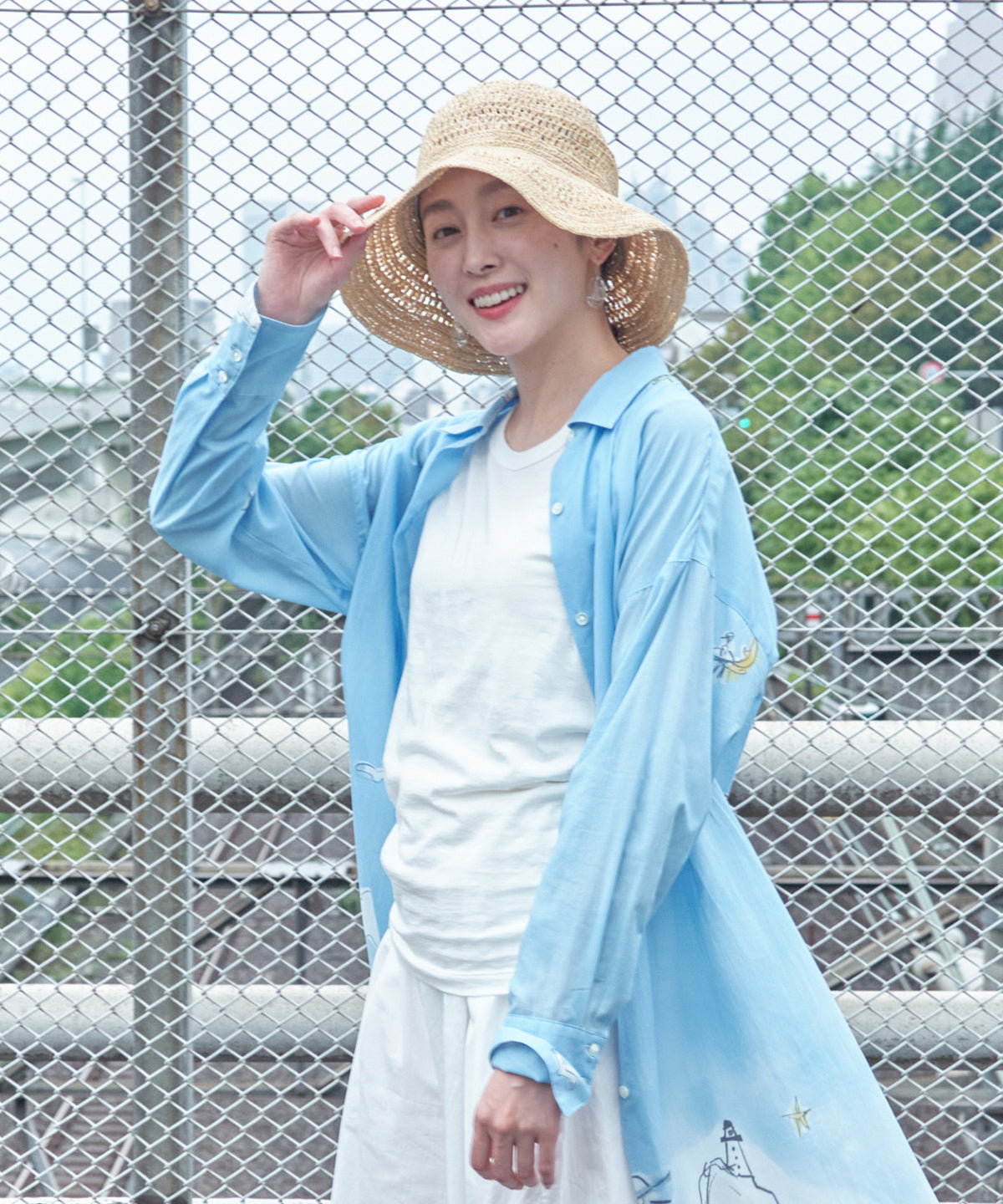 ラフィア透かし編みハット – PRISTINE