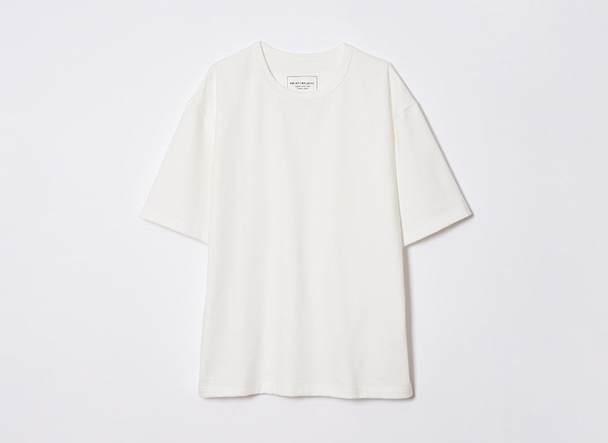 さらさらドライタッチのペーパーコットンTシャツ
