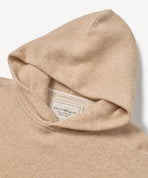 カシミヤ裏毛フーディ