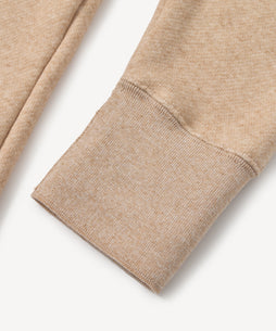 カシミヤ裏毛フーディ