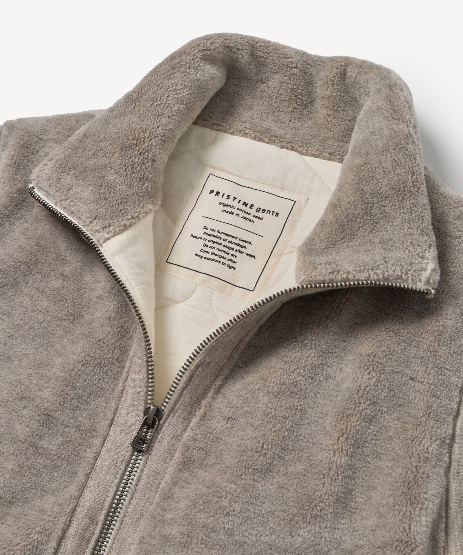 ヤクフェイクファーベスト / オーガニックコットン – PRISTINE
