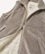 裏地はキルティングではなく、綾織の生地になります