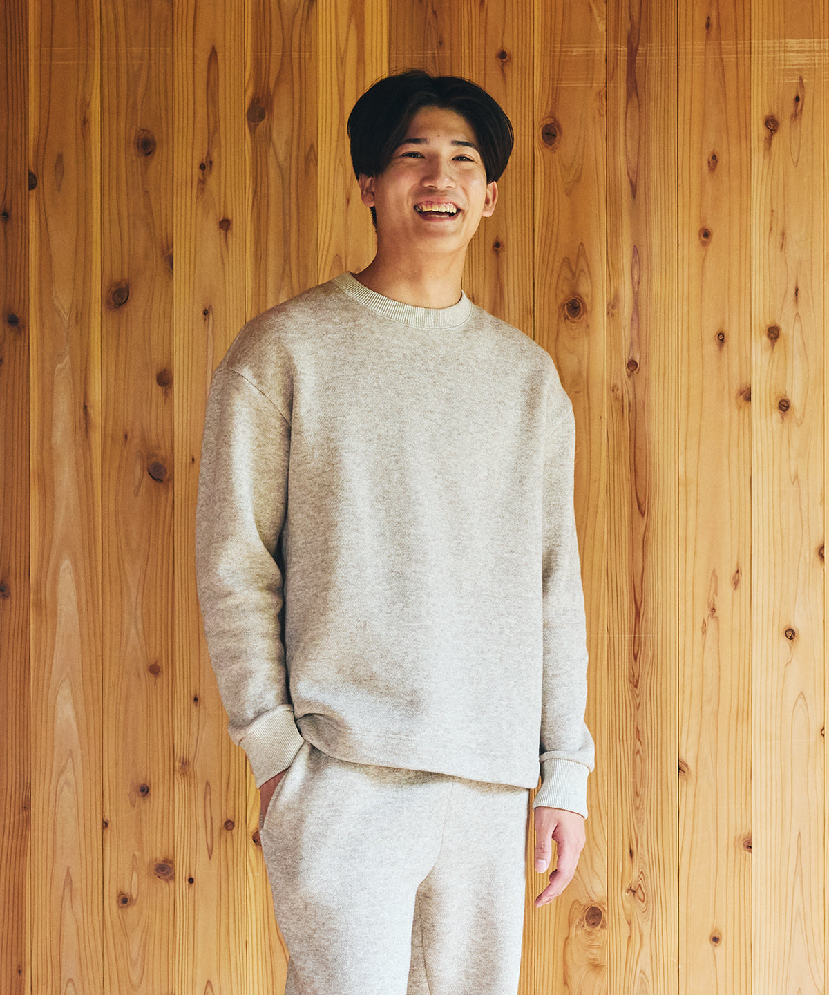 ヤク裏毛クルーネックプルオーバー – PRISTINE ヤク裏毛クルーネックプルオーバー – PRISTINE