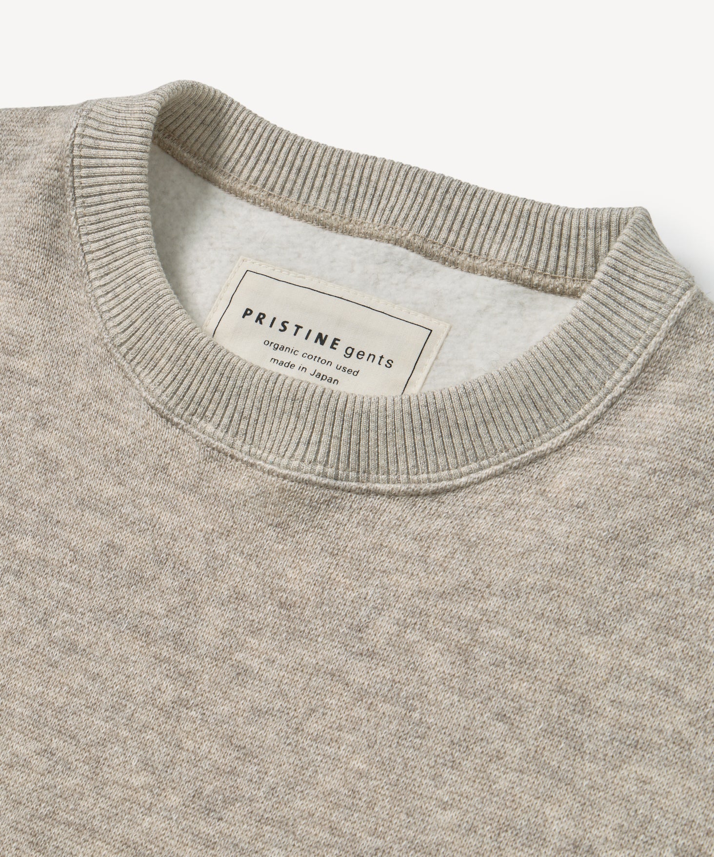 ヤク裏毛クルーネックプルオーバー