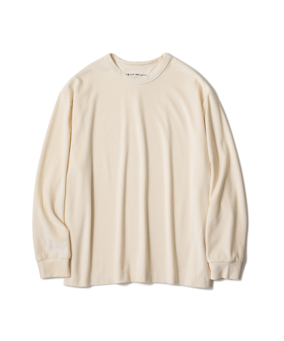 オーガニックコットン「ベロアリラクシングプルオーバー」｜PRISTINE