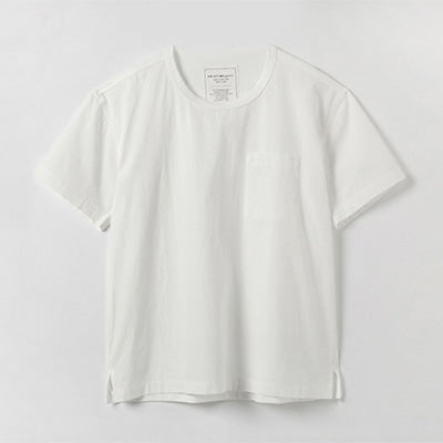 ポプリン切替クルーＴシャツ
