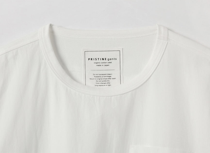 ポプリン切替クルーＴシャツ