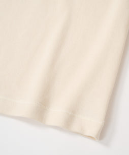 パンケーキニット長袖クルーネック