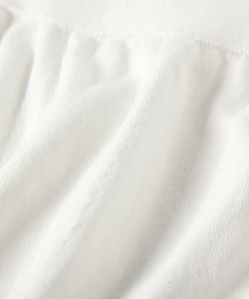 縫い目のない立体編み　薄手ショーツ