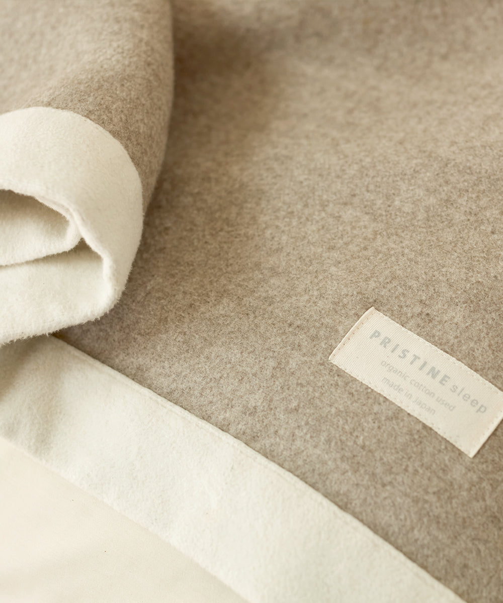 ヤクコットン Wフェイス綿毛布