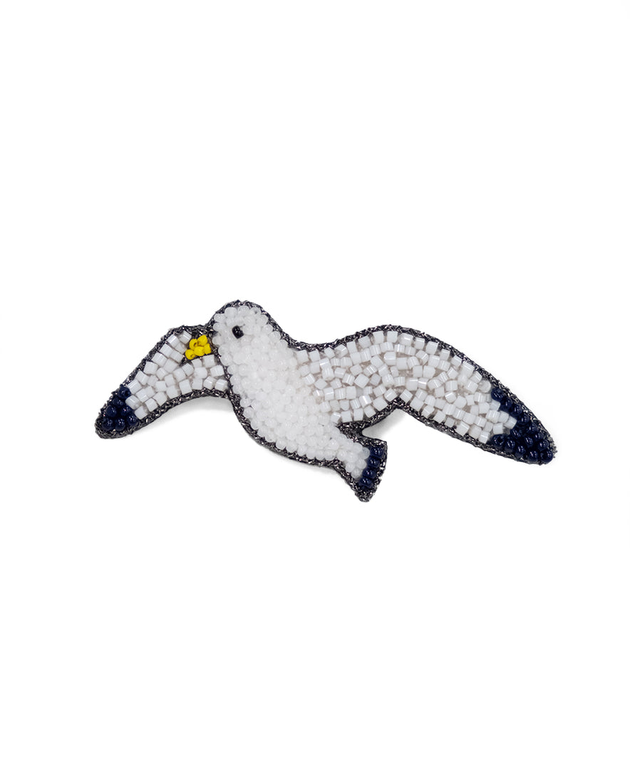 【LA COET】かもめ　ブローチ