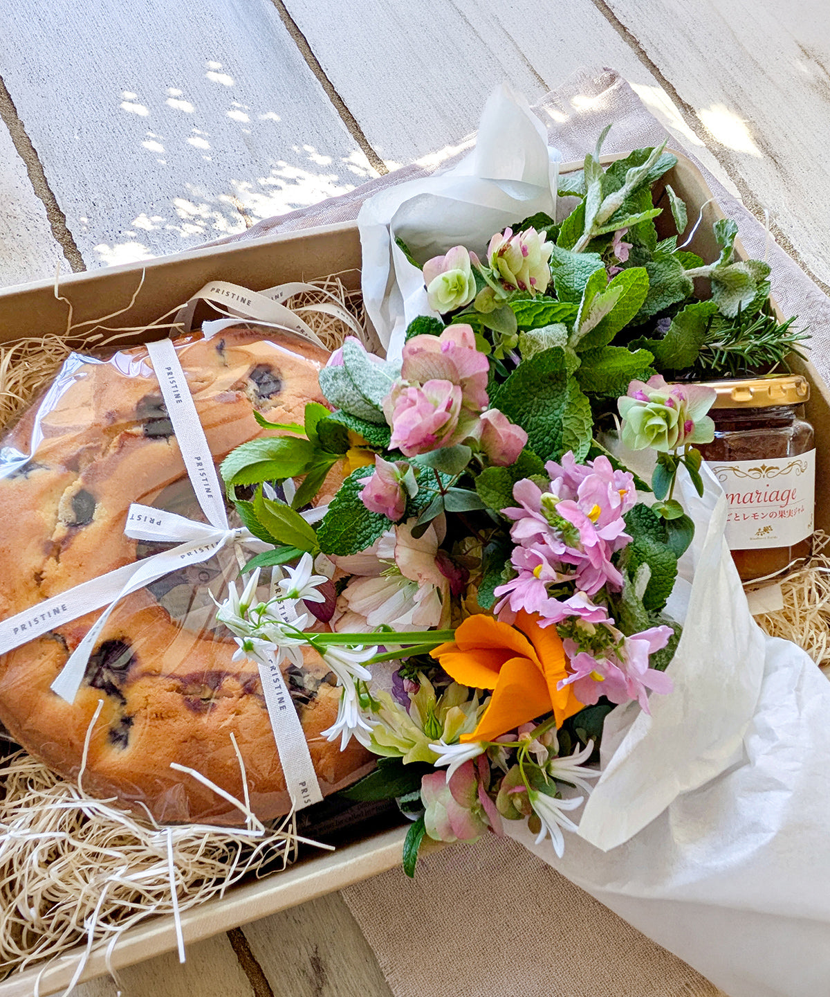 ブルーベリーケーキ＆ハーブセット【5月8日（金）発送】