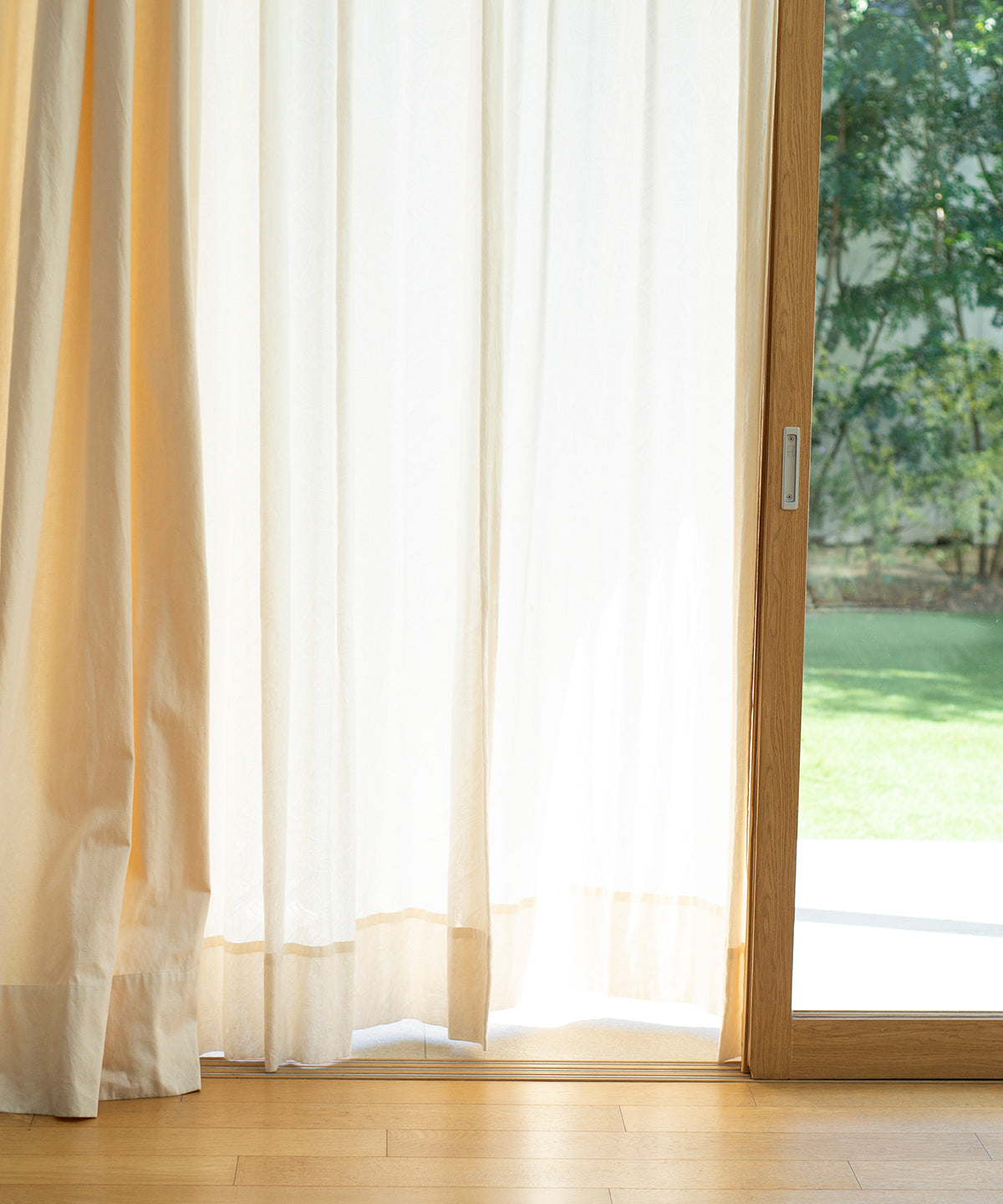 既製品】11号帆布カーテン 幅100×丈200(実寸205)cm×2枚 / オーガニック