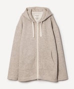 オーガニックコットン 「 ヤク裏毛ZIPパーカー 」｜PRISTINE