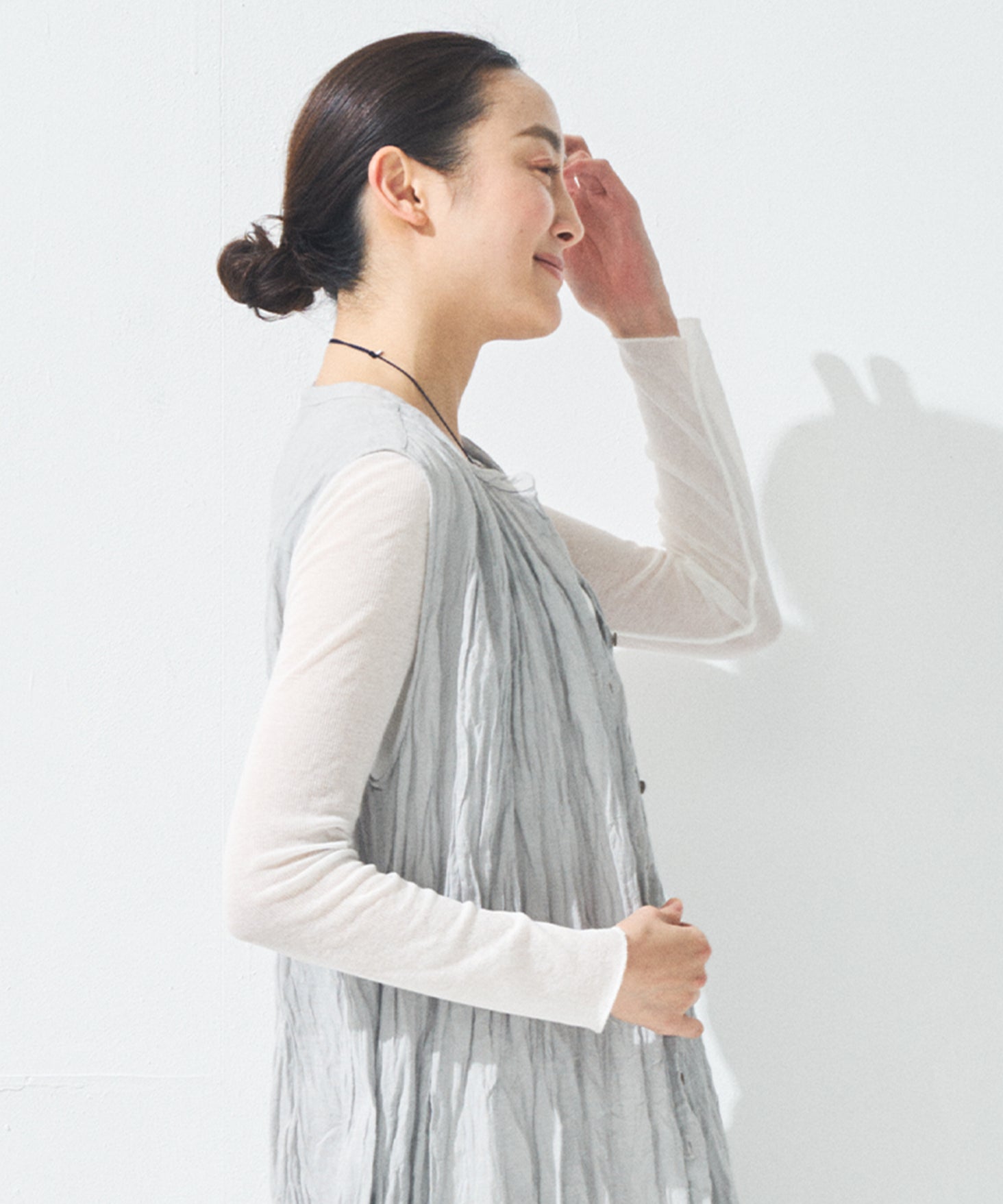 # モデル身長：163cm