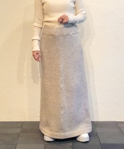 ヤク裏毛ロングスカート