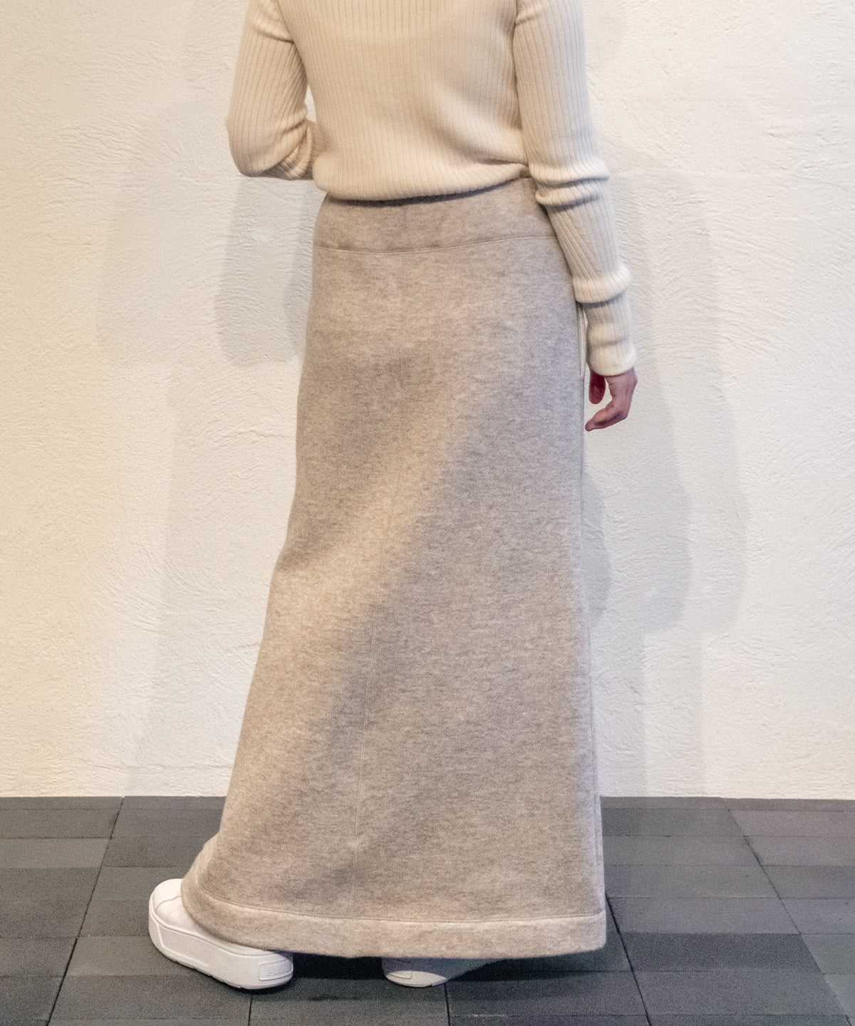 ヤク裏毛ロングスカート