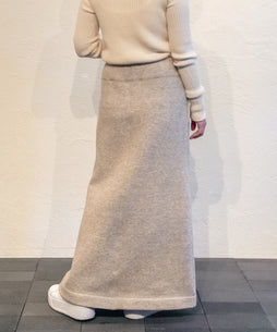 ヤク裏毛ロングスカート