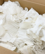 工場で出た 残布・残糸を、また糸や布、製品に