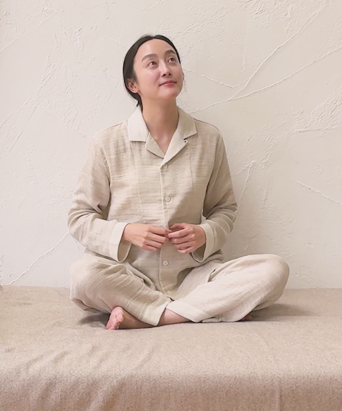 ヤクコットン 綾ダブルガーゼパジャマ / オーガニックコットン – PRISTINE