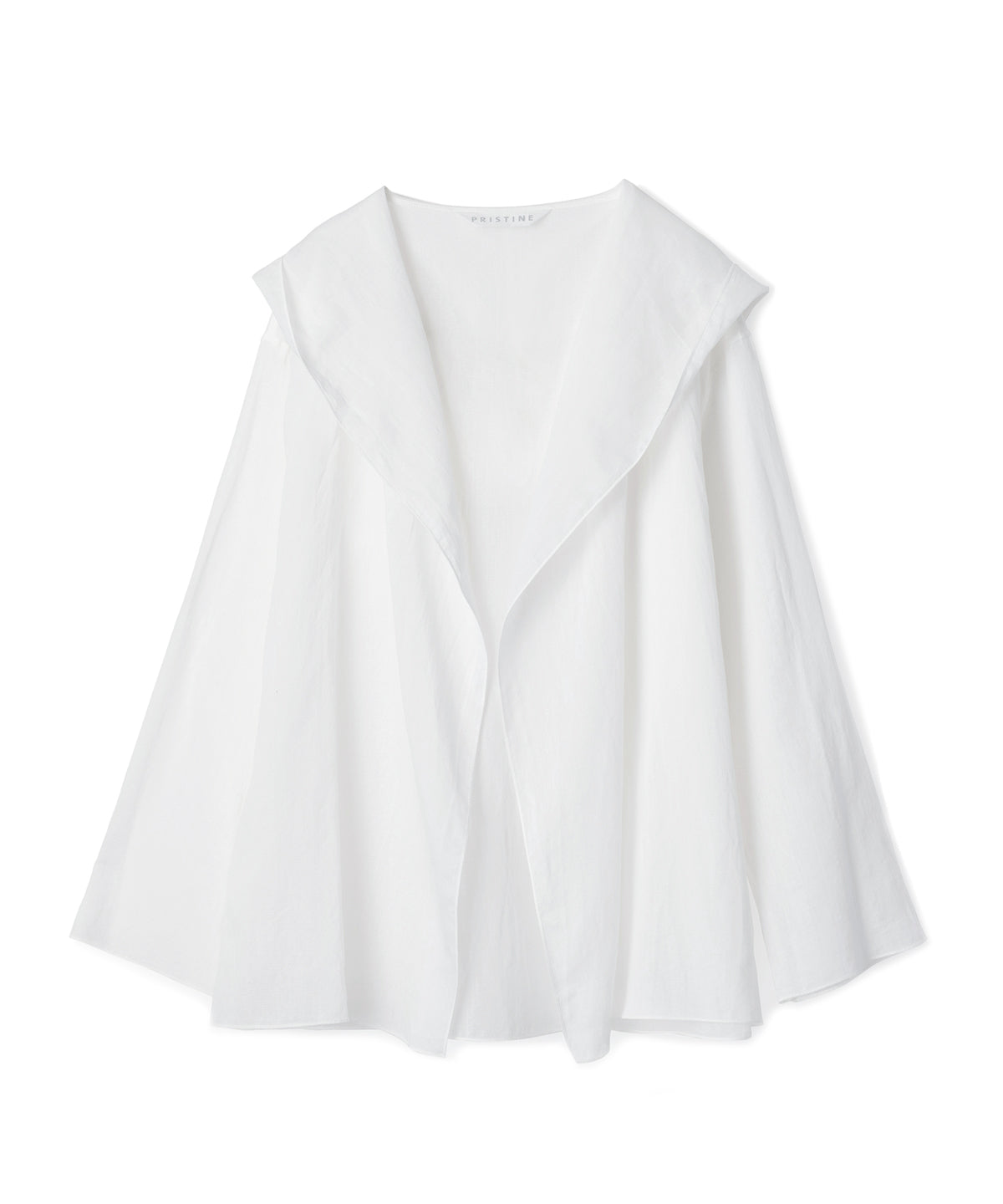 オーガニックコットン「和紙ボイルフードローブジャケット」｜PRISTINE