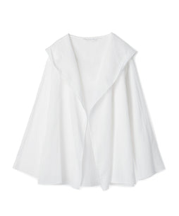 オーガニックコットン「和紙ボイルフードローブジャケット」｜PRISTINE