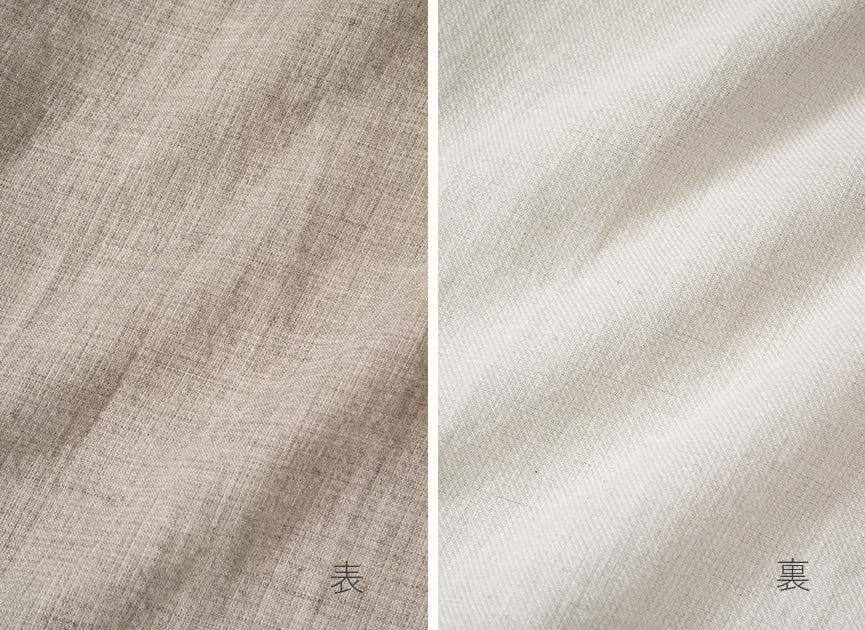 異なる素材が織りなす深みのあるグレーカラー