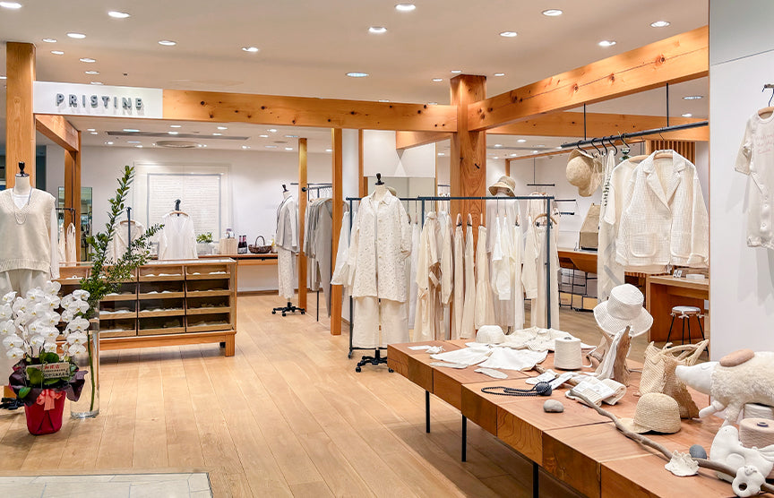 PRISTINEショップ一覧・取扱店舗｜直営店・百貨店のご案内