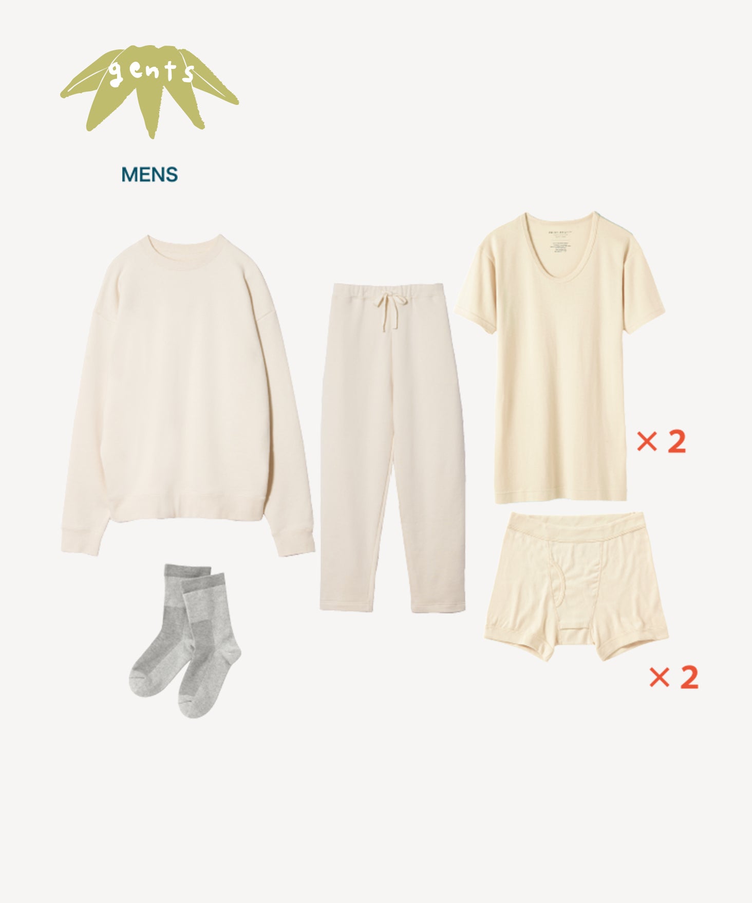 gentsゆるリラおうちセット [衣のおせち]