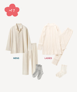 ふわとろパジャマペアセット  [衣のおせち]