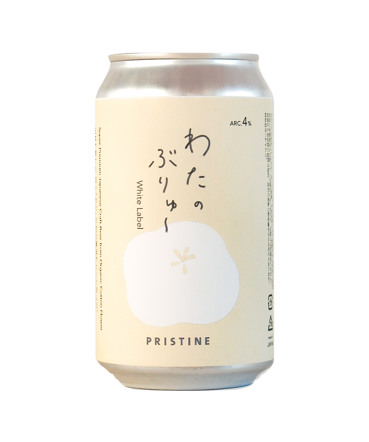 わたのぶりゅ〜 White Labelの缶